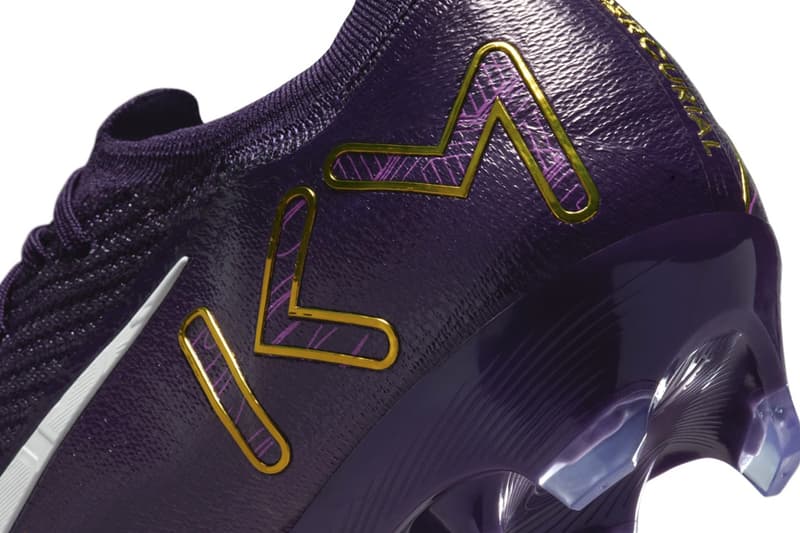 Official Look at the Kylian Mbappé x Nike Mercurial Zoom Vapor 16 "Grand Purple" FQ8683-500 Grand Purple/Pale Ivory swoosh