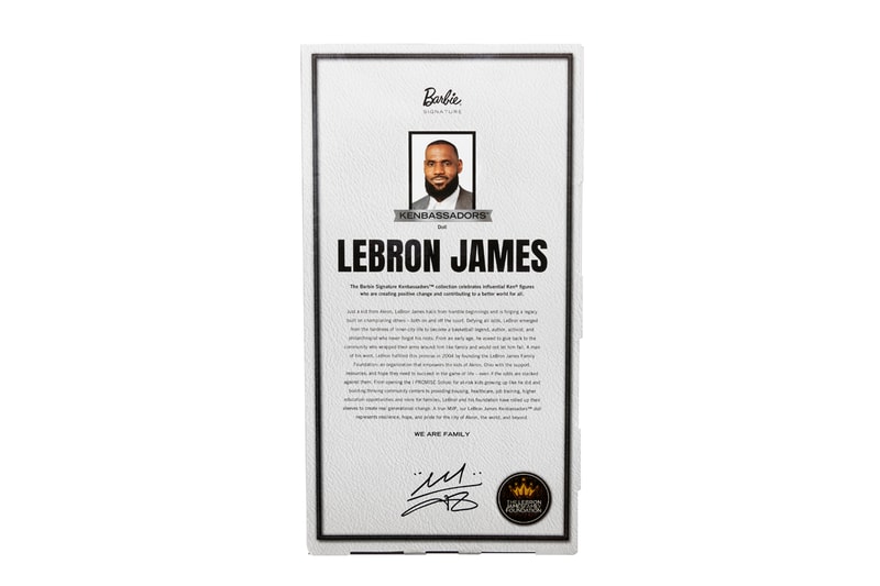 LeBron James Barbie First Pro Athlete Ken Doll Release Info