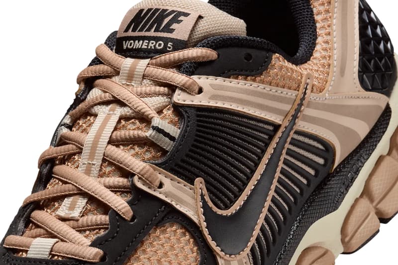 Nike Zoom Vomero 5 Sanddrift Hemp Black FJ2028-106 Release Info