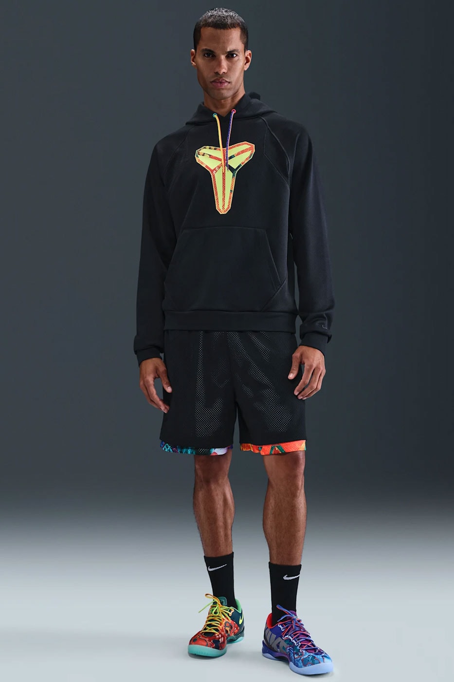 Nike’s “What The Kobe?” Apparel Collection Kobe Bryant Mamba Day jerseys basketball black mamba logo colorful tees tshirts Dri-FIT Reversible Jersey Dri-FIT Reversible Basketball Shorts Therma-FIT Pullover Hoodie T-shirts Release Info 
