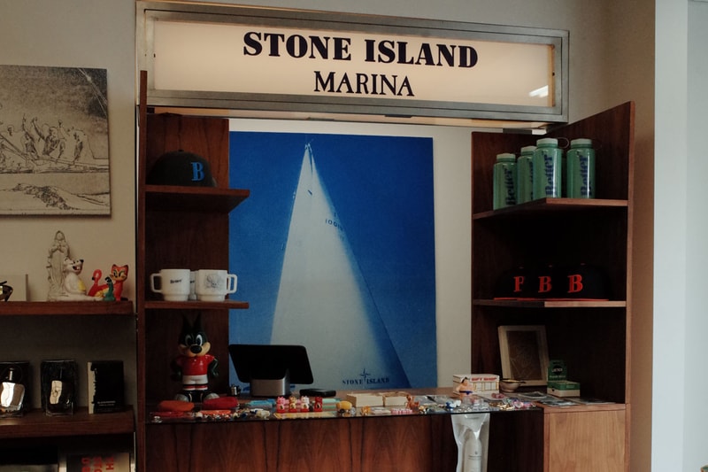 Stone Island Marina x Better Gift Shop Connect on Collaborative Colorway and Pop-Up release info blue limited edition price 