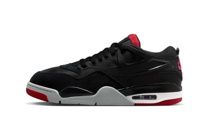 Official Look at the Air Jordan 4 RM "Bred" FQ7939-061 Black/Varsity Red-Wolf Grey-White jordan brand nigel sylvesters