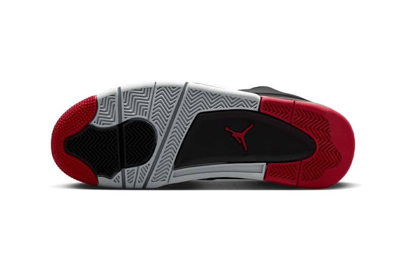 Official Look at the Air Jordan 4 RM "Bred" FQ7939-061 Black/Varsity Red-Wolf Grey-White jordan brand nigel sylvesters