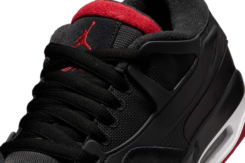 Official Look at the Air Jordan 4 RM "Bred" FQ7939-061 Black/Varsity Red-Wolf Grey-White jordan brand nigel sylvesters