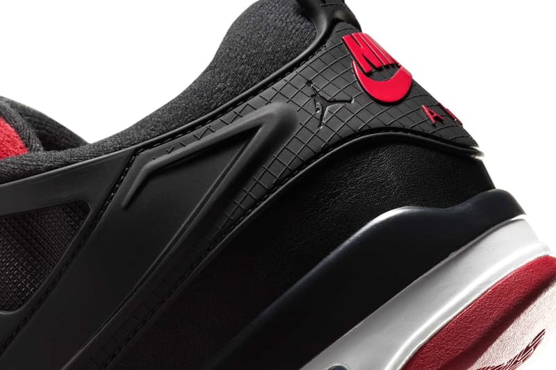 Official Look at the Air Jordan 4 RM "Bred" FQ7939-061 Black/Varsity Red-Wolf Grey-White jordan brand nigel sylvesters
