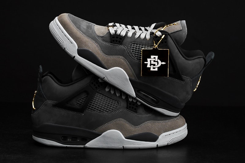 Air Jordan 4 San Diego State University PE Info sdsu march madness basketball release date english sole