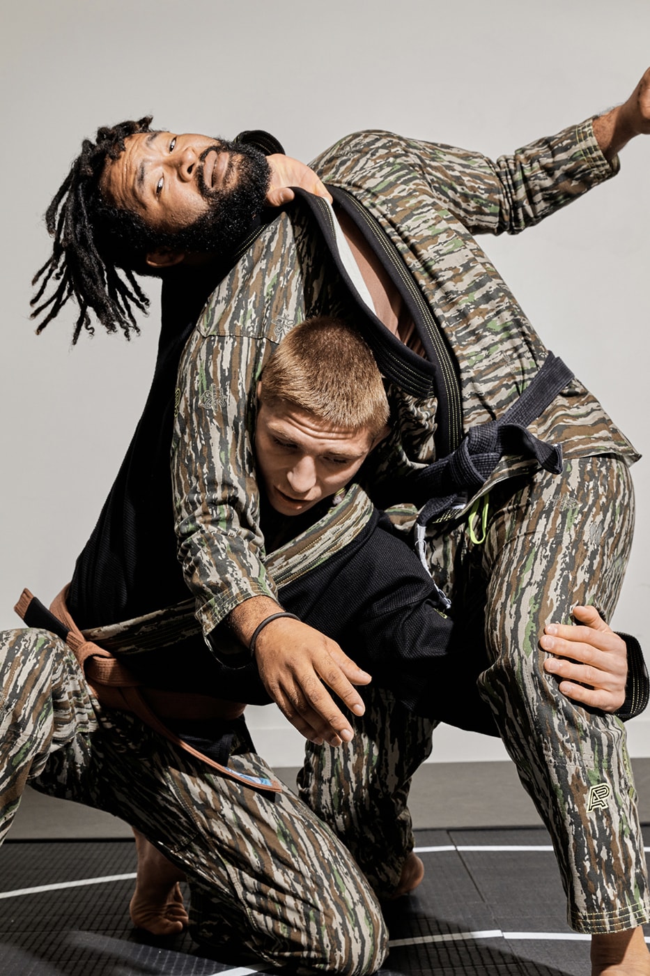 Albino & Preto Drops REALTREE® Collaboration martial arts uniforms weaty gear gi camo