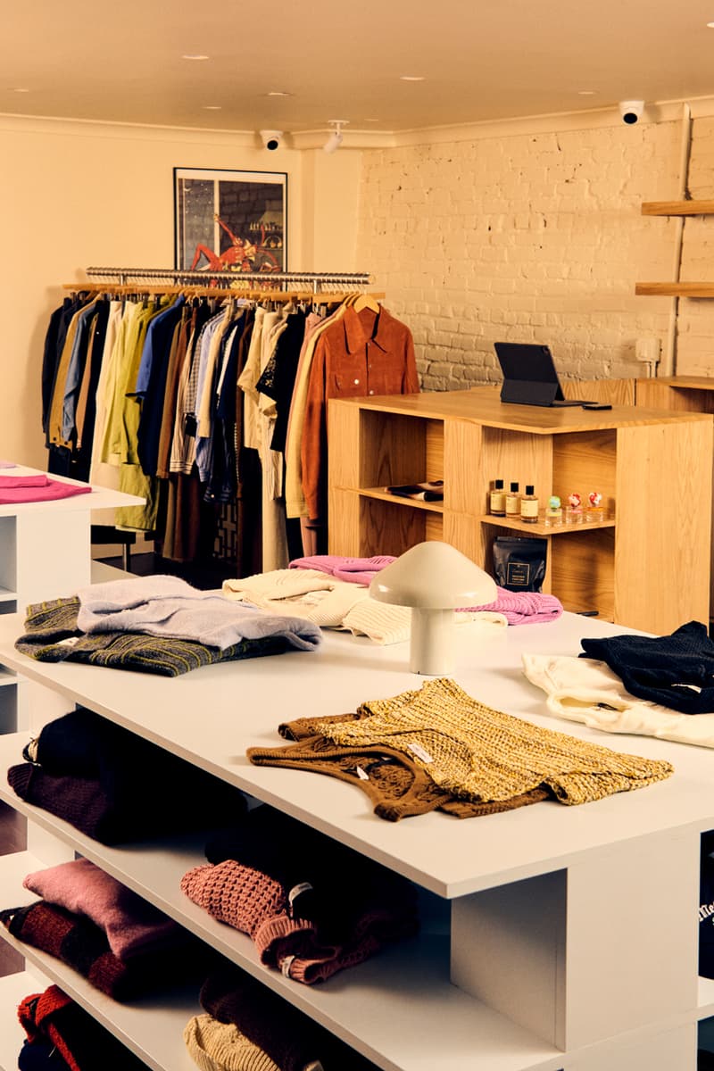 Cueva Curates a Cozy Vibe in Newly Renovated West Village Store open hours nyc new york city store menswear our legacy 032c, A Kind of Guise, Engineered Garments, NN.07, Metalwood Studio and N. HOOLYWOOD. 