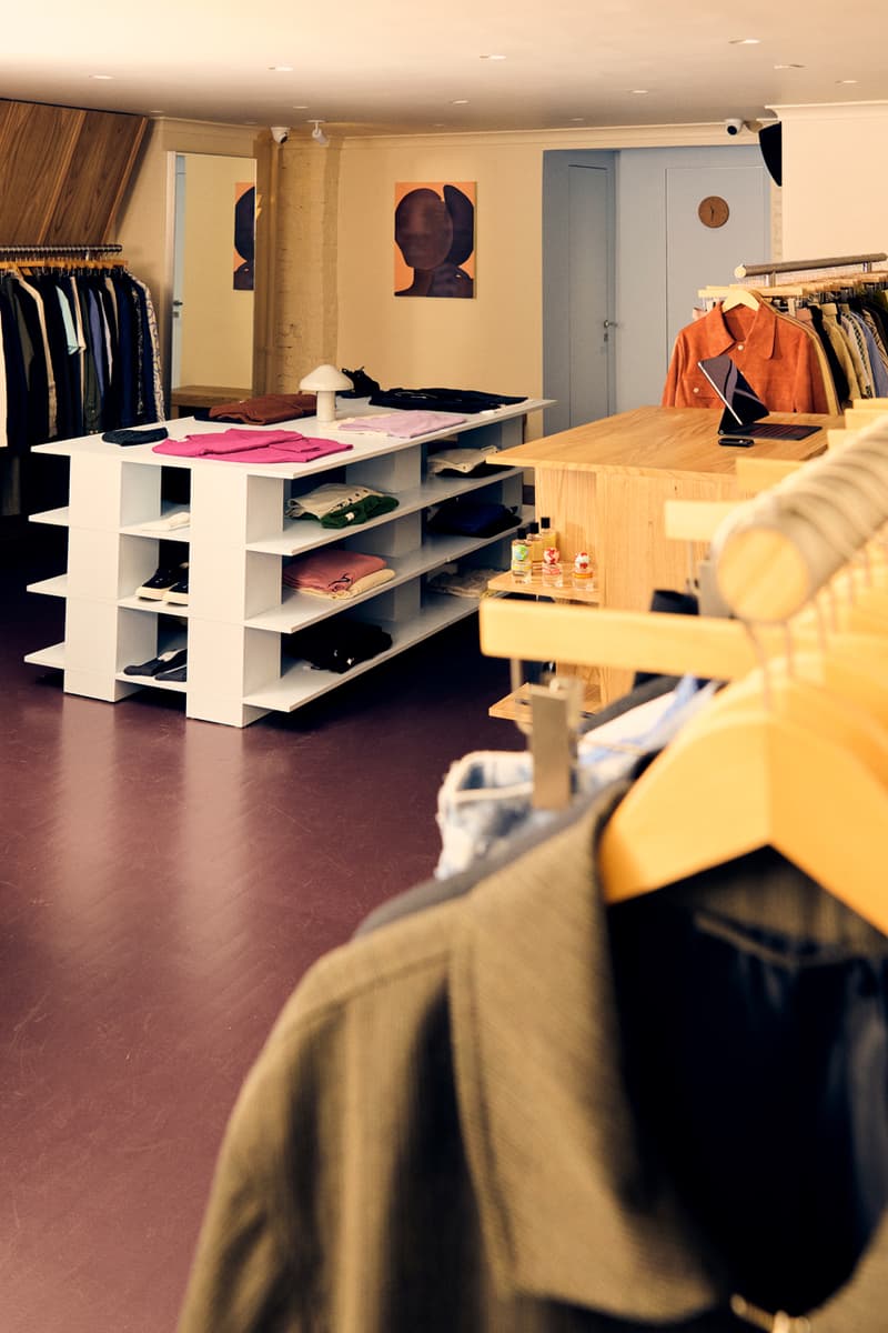 Cueva Curates a Cozy Vibe in Newly Renovated West Village Store open hours nyc new york city store menswear our legacy 032c, A Kind of Guise, Engineered Garments, NN.07, Metalwood Studio and N. HOOLYWOOD. 