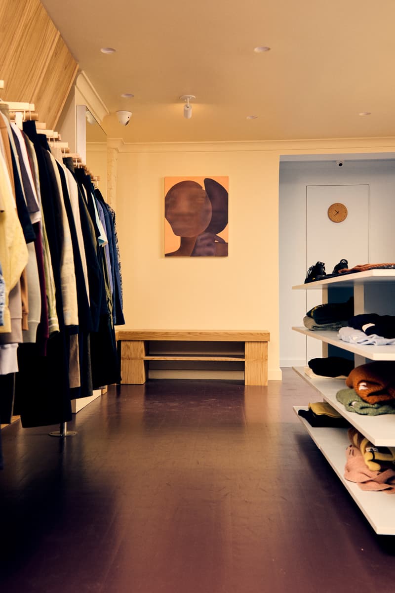 Cueva Curates a Cozy Vibe in Newly Renovated West Village Store open hours nyc new york city store menswear our legacy 032c, A Kind of Guise, Engineered Garments, NN.07, Metalwood Studio and N. HOOLYWOOD. 