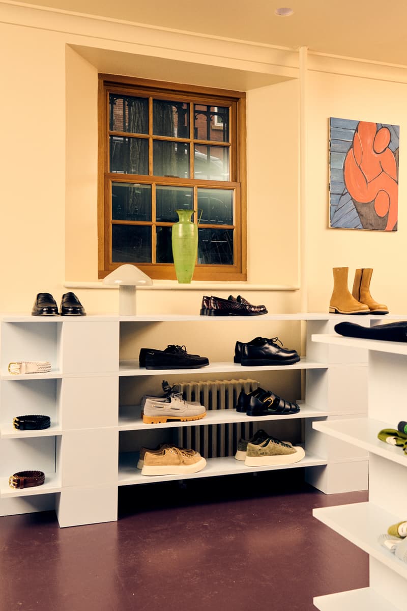 Cueva Curates a Cozy Vibe in Newly Renovated West Village Store open hours nyc new york city store menswear our legacy 032c, A Kind of Guise, Engineered Garments, NN.07, Metalwood Studio and N. HOOLYWOOD. 