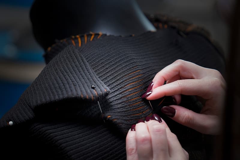 cupra design house milan design week 2025 automotive sneaker footwear 3d printed knitted adaptive vest multifunctional luggage collaboration partnership new division launch campaign 
