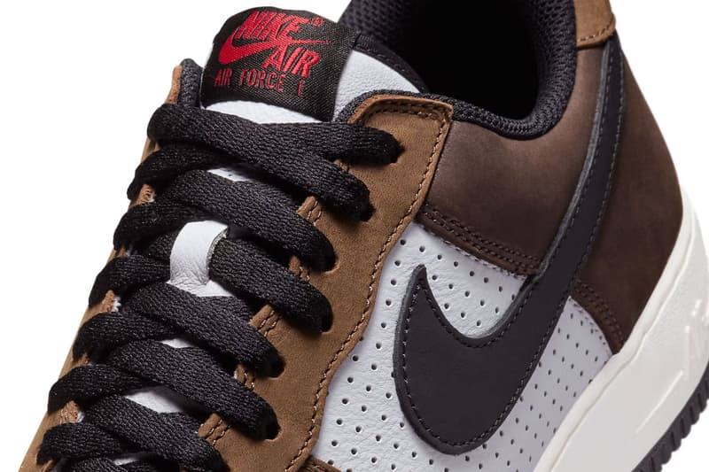 Nike Air Force 1 Low “Escape” White/Black-Bison HJ4323-100 Spring 2025 Release Info