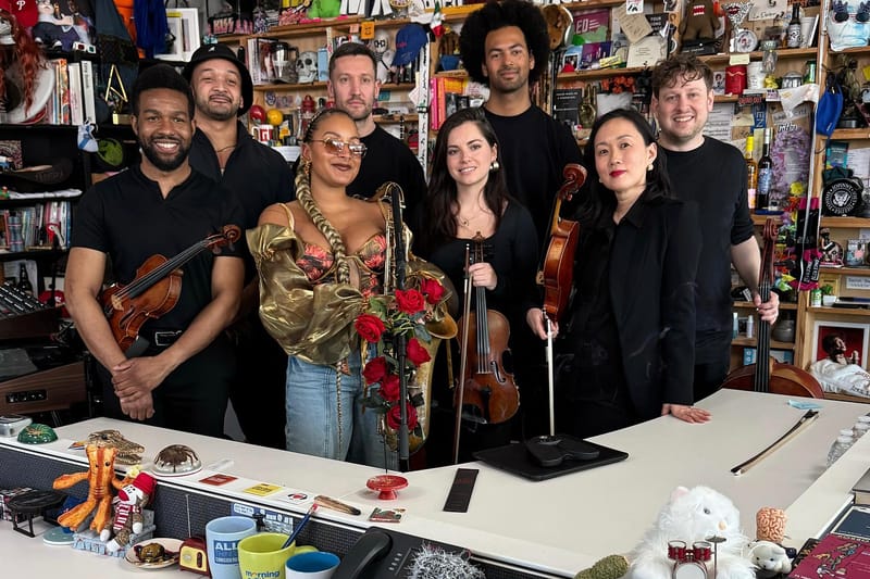 Nubya Garcia Stopped By NPR's Tiny Desk
