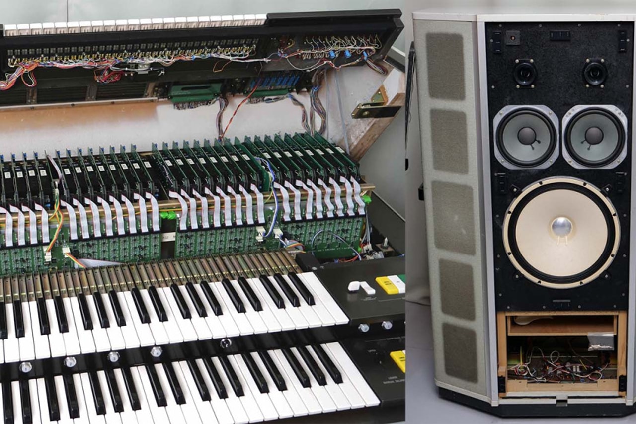 Aphex Twin Yamaha GX1 on Auction Information