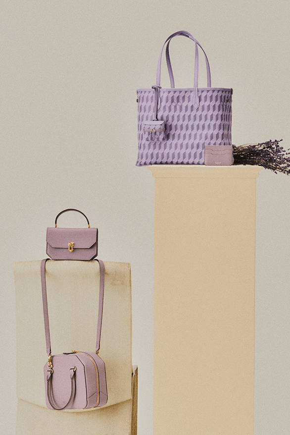 Au Départ Lavender Capsule Collection Release Information details date womenswear bags