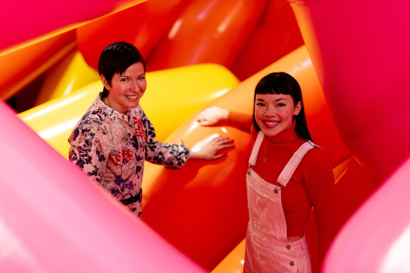 cj hendry keff joons exhibition balloon sculptures artworks installations