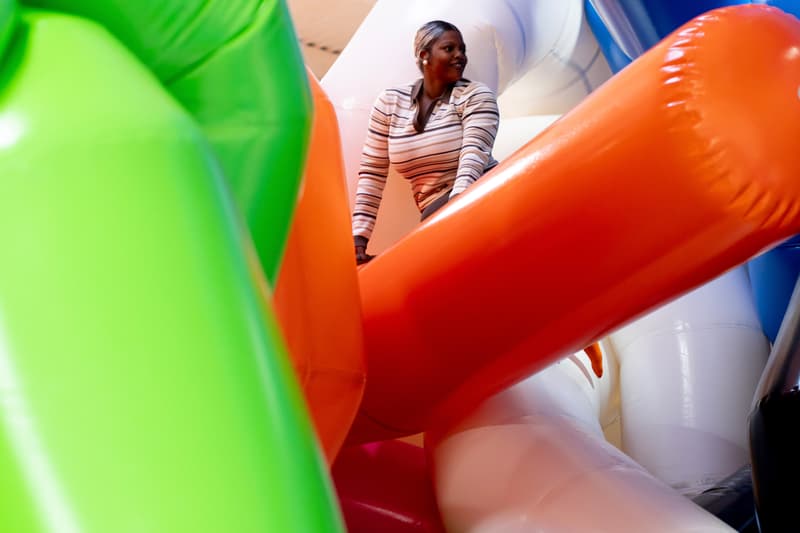 cj hendry keff joons exhibition balloon sculptures artworks installations