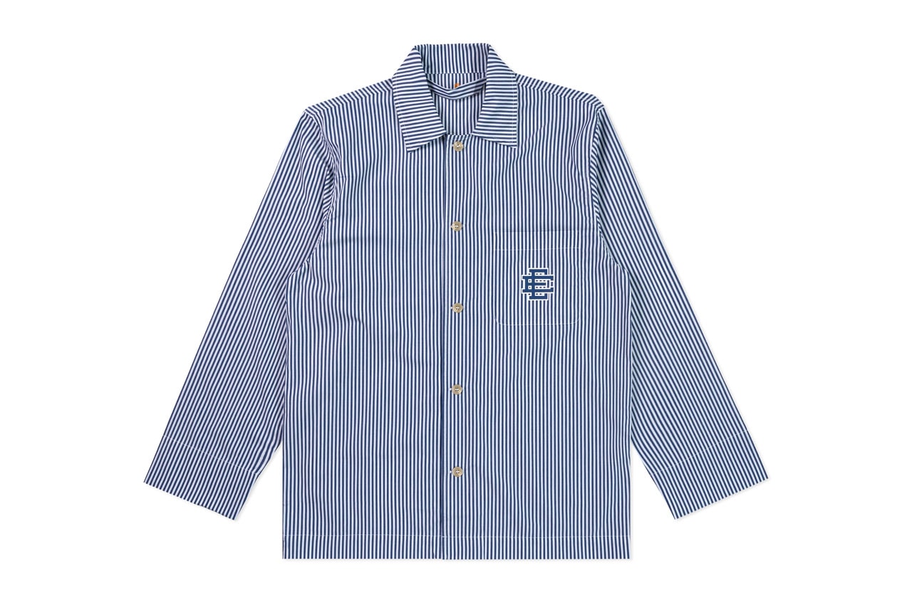 Eric Emanuel Shifts From Sportswear to Sleepwear capsule collection release info drop colorway price loungewear pajamas store new york city nyc flagship las vegas miami los angeles california ee mesh shorts logo accessories clothing 