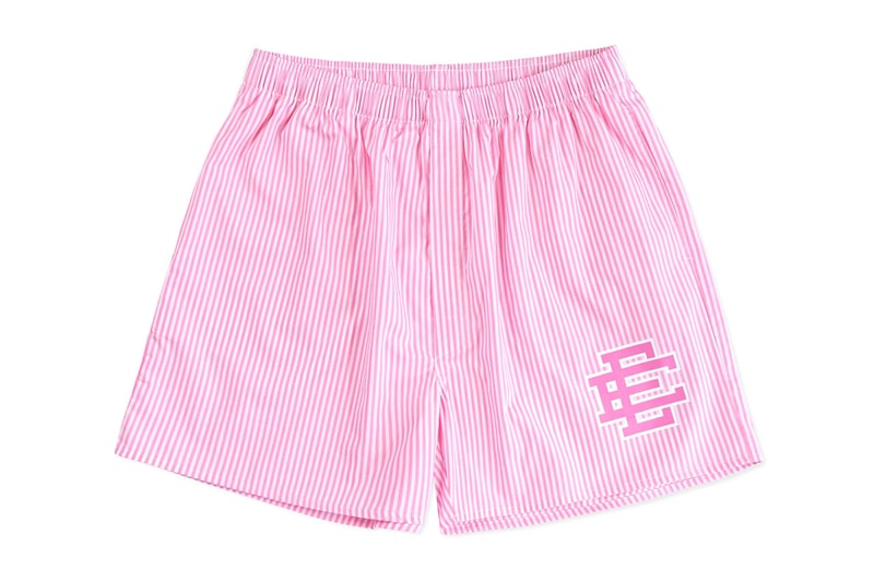 Eric Emanuel Shifts From Sportswear to Sleepwear capsule collection release info drop colorway price loungewear pajamas store new york city nyc flagship las vegas miami los angeles california ee mesh shorts logo accessories clothing 