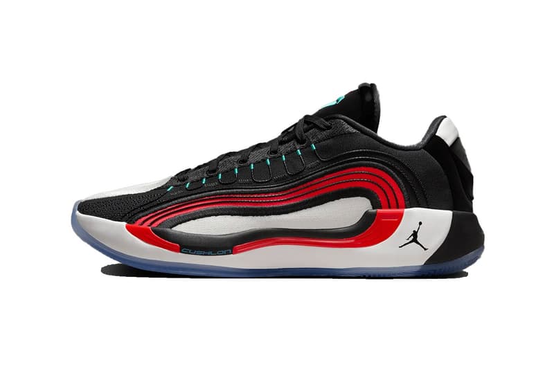 Jordan Luka "Bloodline” Pack Luka 4 Luka .77 HF0823-001 HF0806-101 Black/White-University Red-Chilling Blue White/Gym Red-Black Release Info