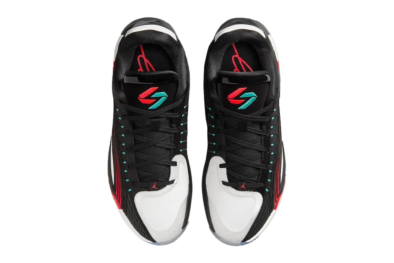Jordan Luka "Bloodline” Pack Luka 4 Luka .77 HF0823-001 HF0806-101 Black/White-University Red-Chilling Blue White/Gym Red-Black Release Info 