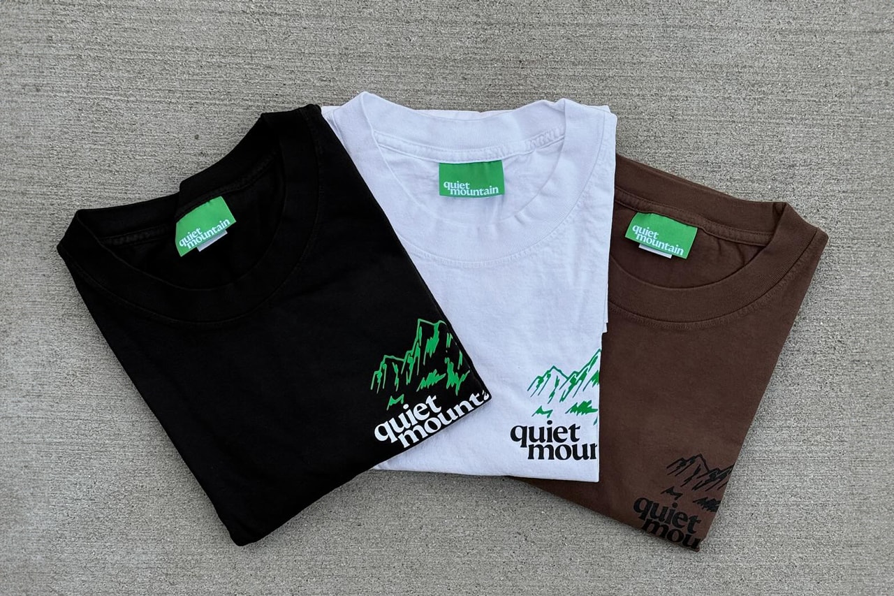 quiet mountain cafe t shirt drop white black brown mug glove restock official release date info photos price store list buying guide