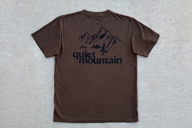 quiet mountain cafe t shirt drop white black brown mug glove restock official release date info photos price store list buying guide
