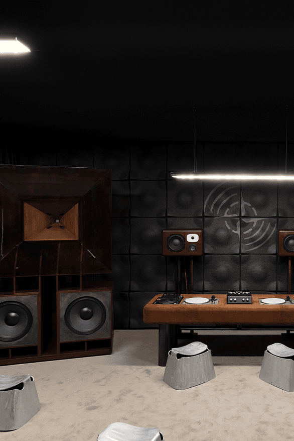Stone Island Milan Design Week 2025 Exhibition menswear italy music dj Friendly Pressure Studio One