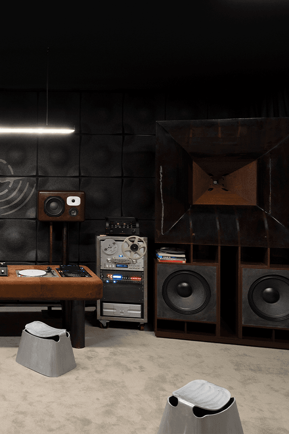 Stone Island Milan Design Week 2025 Exhibition menswear italy music dj Friendly Pressure Studio One