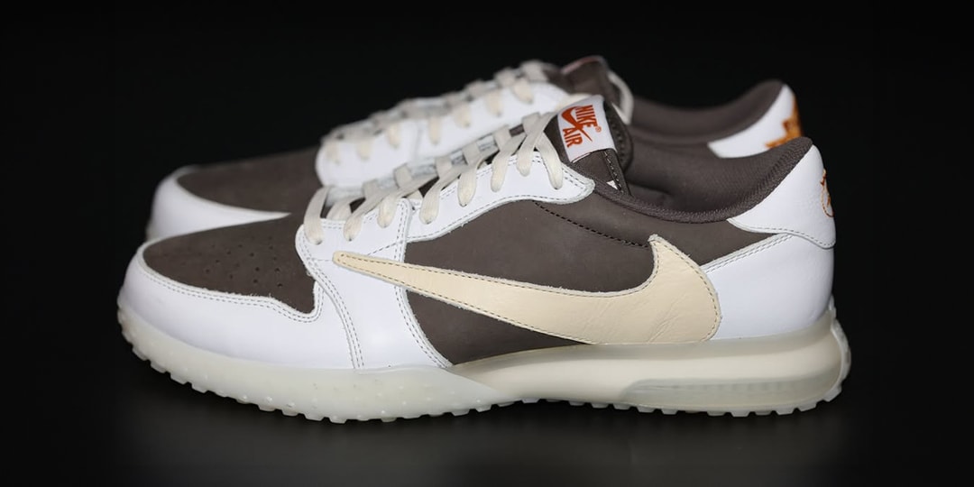 Closer Look at a Travis Scott x Air Jordan 1 Low Turf "Reverse Mocha" Sample