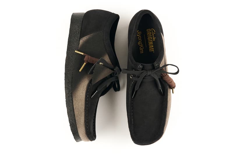 JiyongKim x Clarks Originals Desert Trek Collaboration Wallabee Desert Trek sun-bleached Release Info