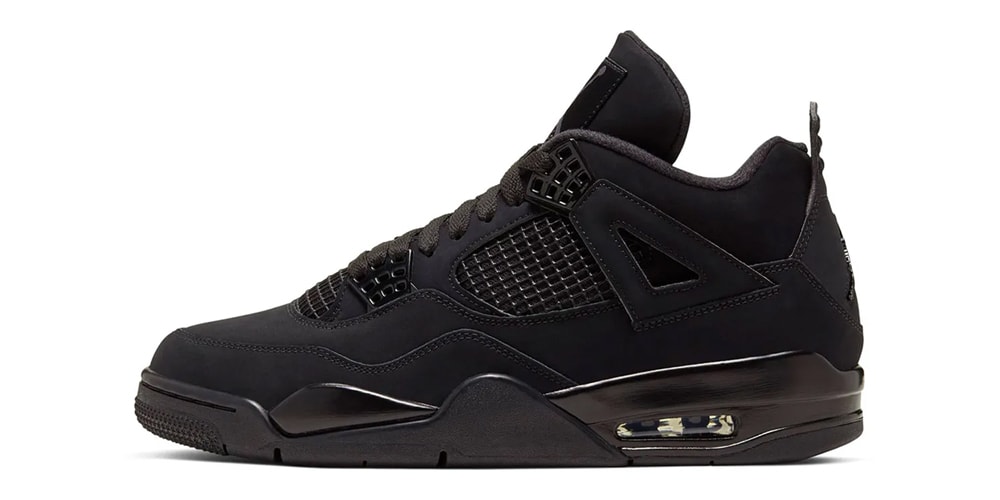 First Look at the Air Jordan 4 "Black Cat"