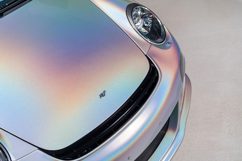 Chromaflash Hologram Silver RUF RGT Bonhams Cars Auction Info