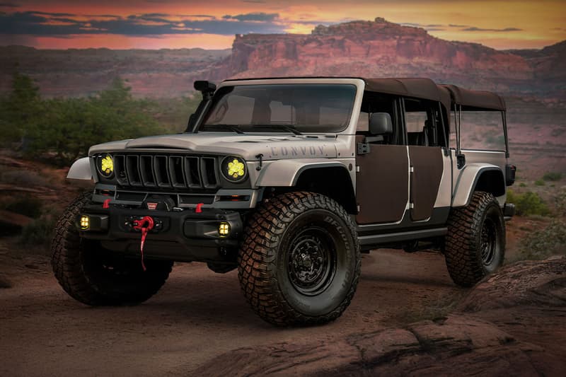 Jeep Gladiator Convoy Concept Info