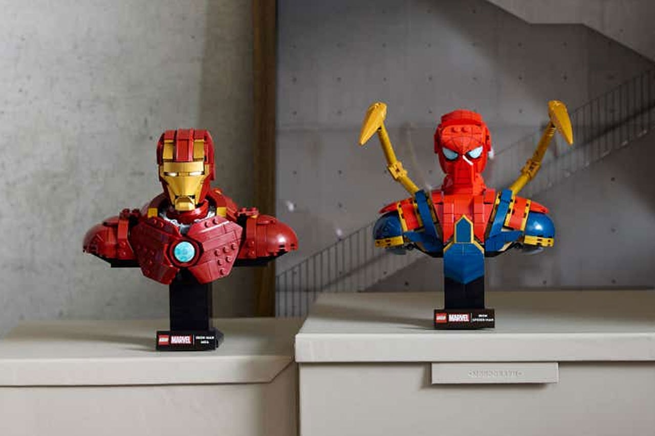 LEGO x Marvel Mini Bust Collection Release Info