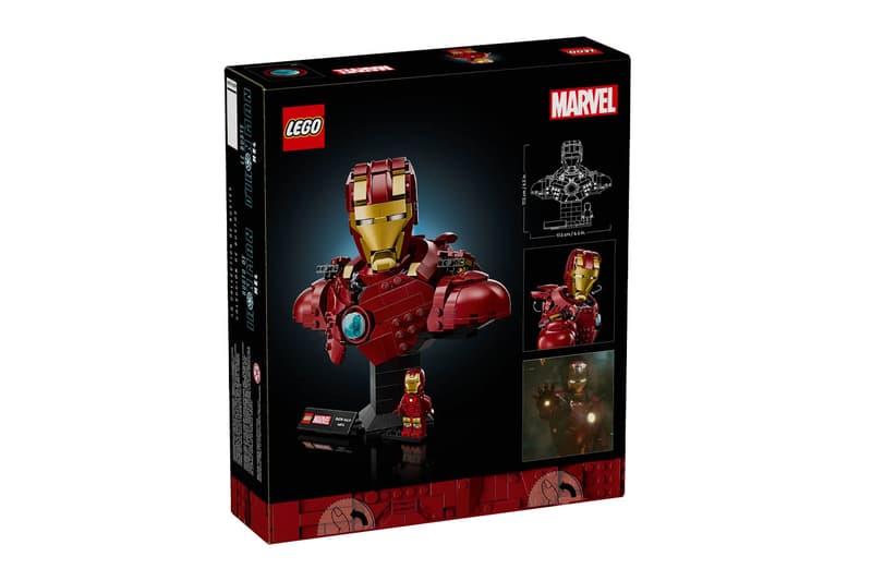 LEGO x Marvel Mini Bust Collection Release Info