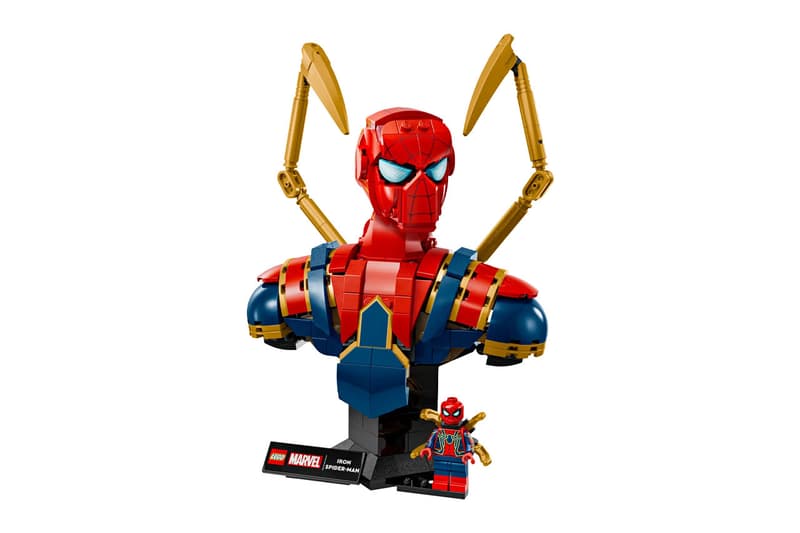 LEGO x Marvel Mini Bust Collection Release Info