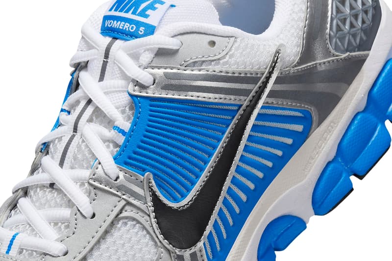 Nike Zoom Vomero 5 Pure Platinum University Blue FJ4151-101 Release Info