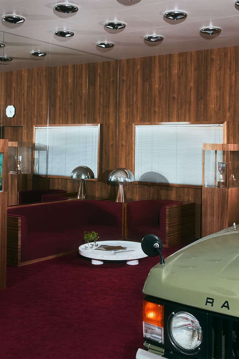 Nuova Group Takes Design Fans Back to a 1970s Range Rover Dealership