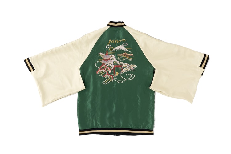 This Reversible Sukajan Kimono by Tailor Toyo & Yamato Lab Bridges Japan's Modern & Ancient Aesthetics