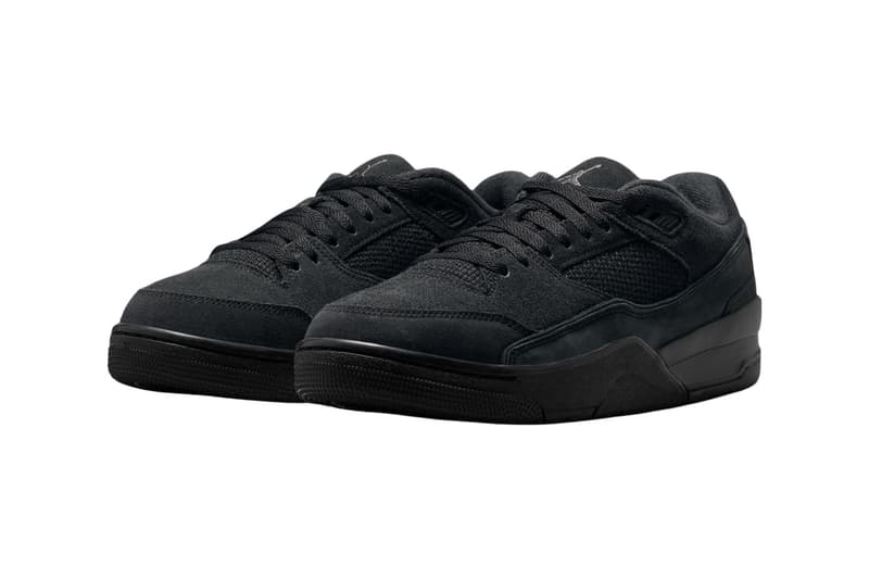 Air Jordan Flight Court Surfaces in Sleek "Black Cat" Colorway release info HF3255-010 jordan brand michael jordan