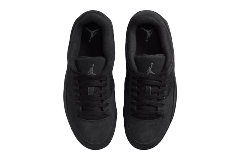 Air Jordan Flight Court Surfaces in Sleek "Black Cat" Colorway release info HF3255-010 jordan brand michael jordan
