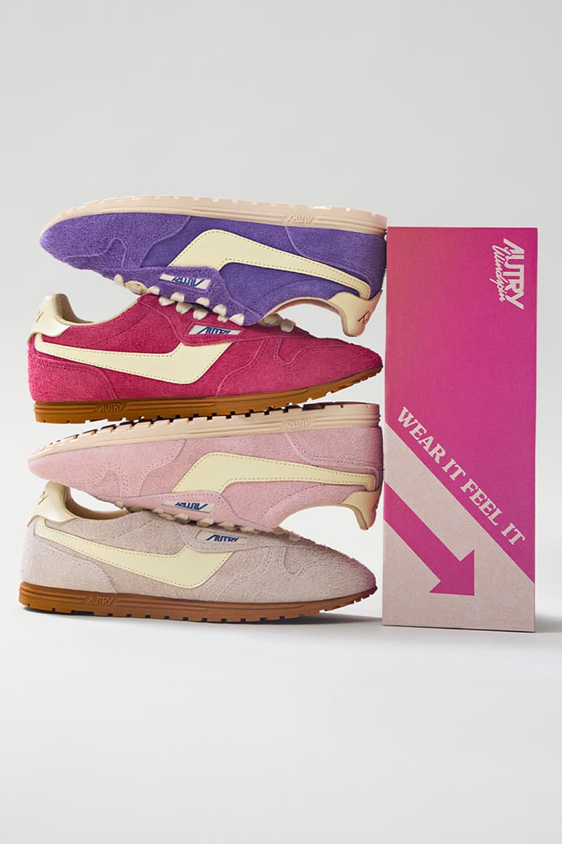autry sneaker footwear spring summer 2025 silhouette windspin streetwear gradient los angeles LA west coast beach sunset california 60s nostalgic collection gradient colorway