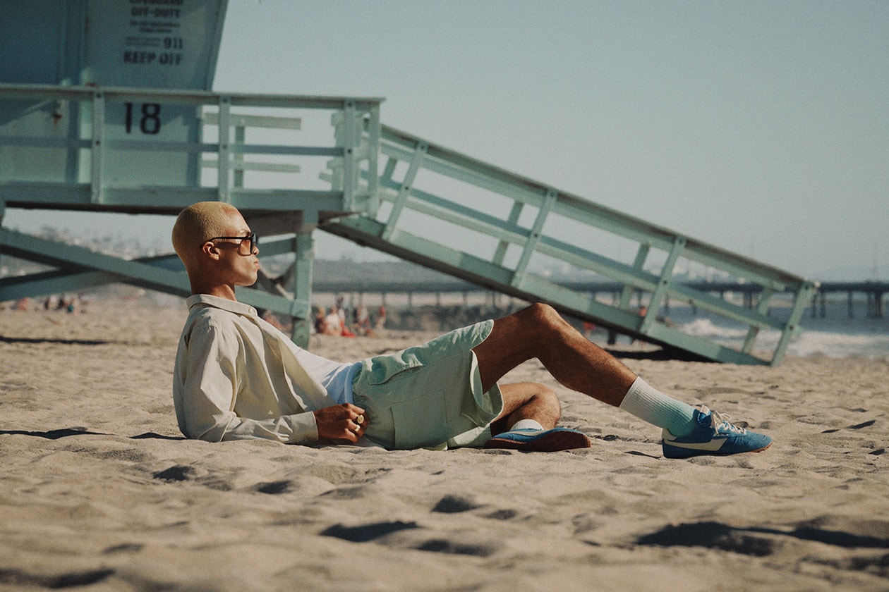 autry sneaker footwear spring summer 2025 silhouette windspin streetwear gradient los angeles LA west coast beach sunset california 60s nostalgic collection gradient colorway