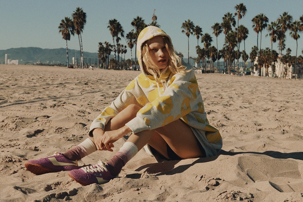 autry sneaker footwear spring summer 2025 silhouette windspin streetwear gradient los angeles LA west coast beach sunset california 60s nostalgic collection gradient colorway