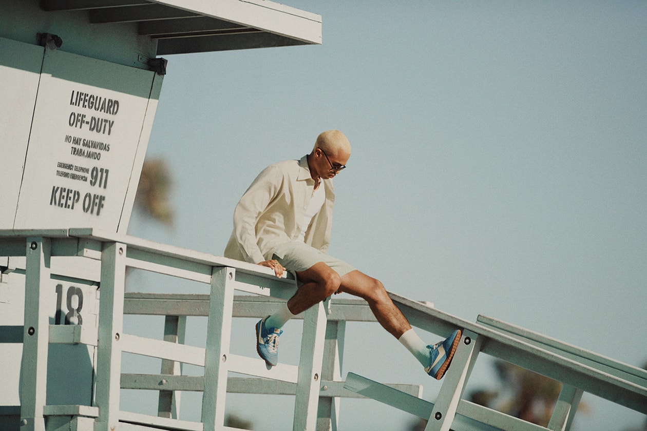 autry sneaker footwear spring summer 2025 silhouette windspin streetwear gradient los angeles LA west coast beach sunset california 60s nostalgic collection gradient colorway