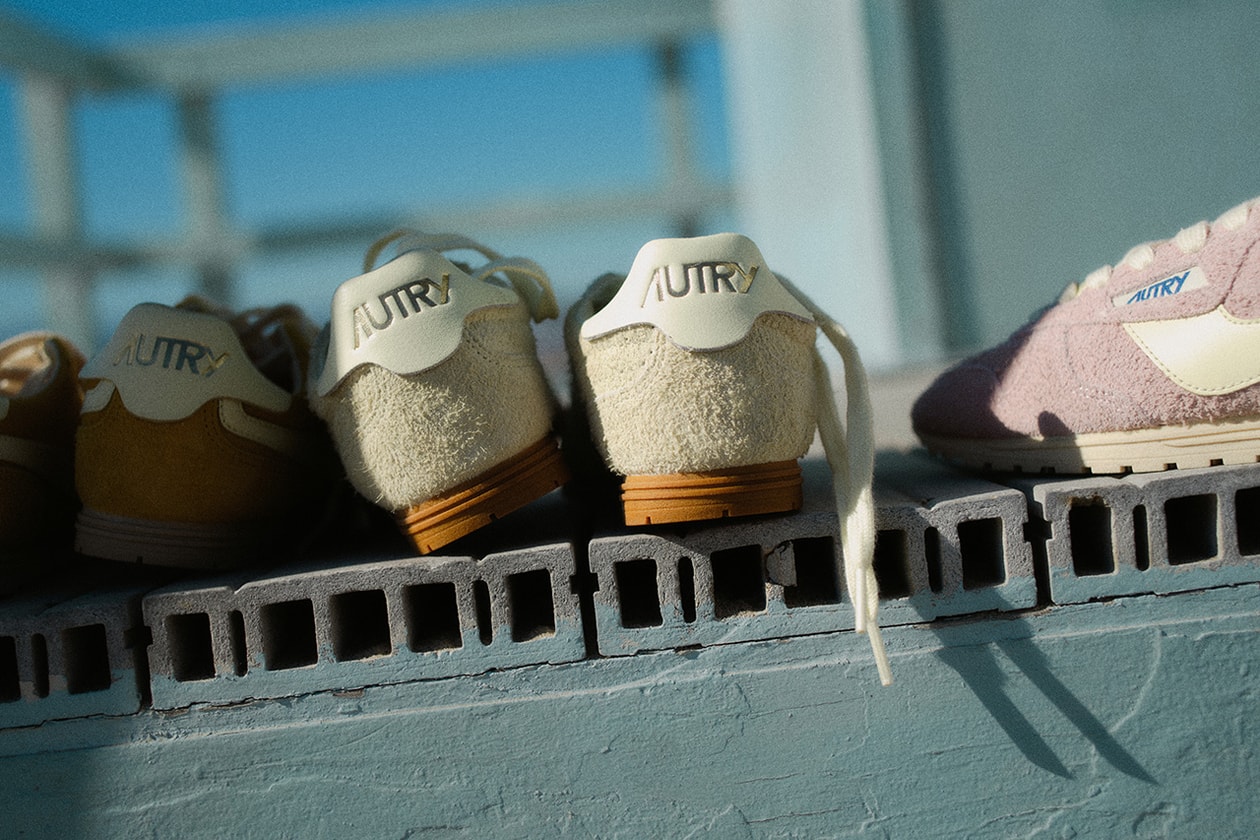 autry sneaker footwear spring summer 2025 silhouette windspin streetwear gradient los angeles LA west coast beach sunset california 60s nostalgic collection gradient colorway
