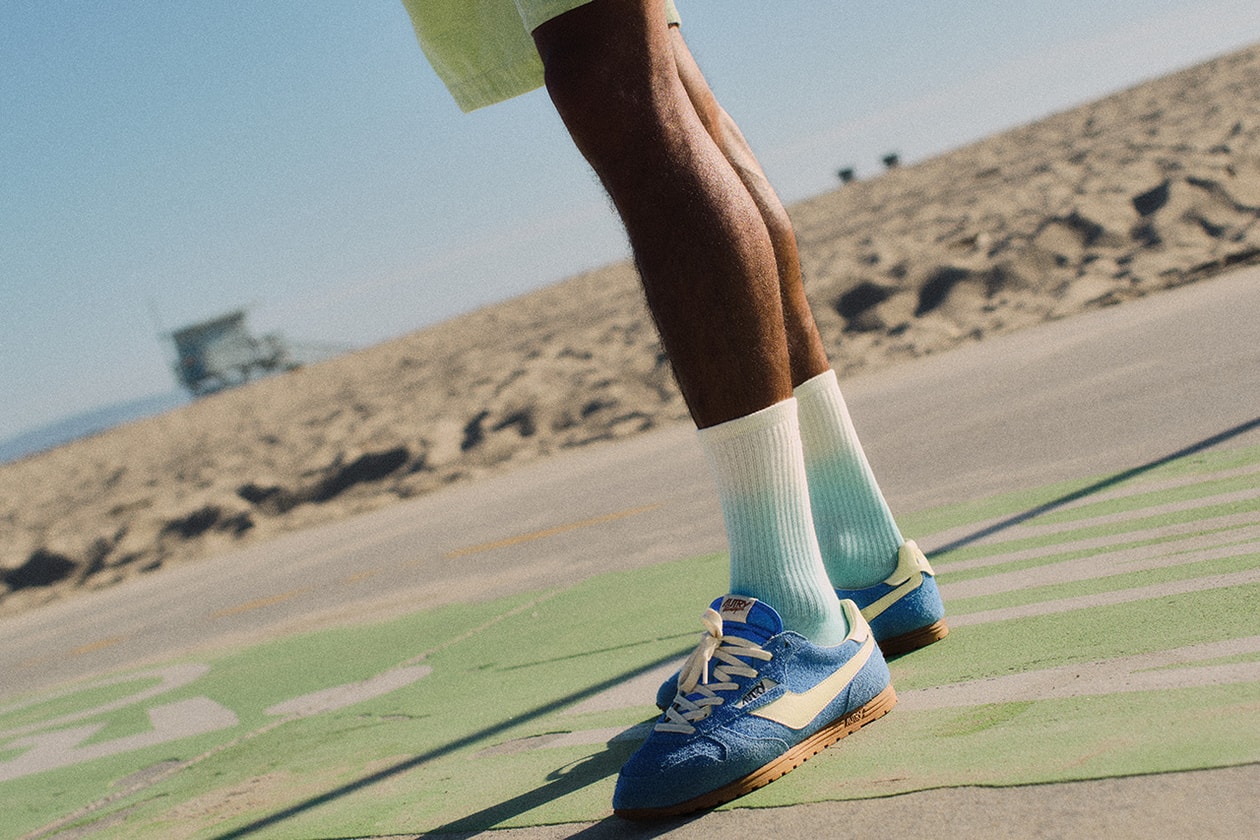 autry sneaker footwear spring summer 2025 silhouette windspin streetwear gradient los angeles LA west coast beach sunset california 60s nostalgic collection gradient colorway