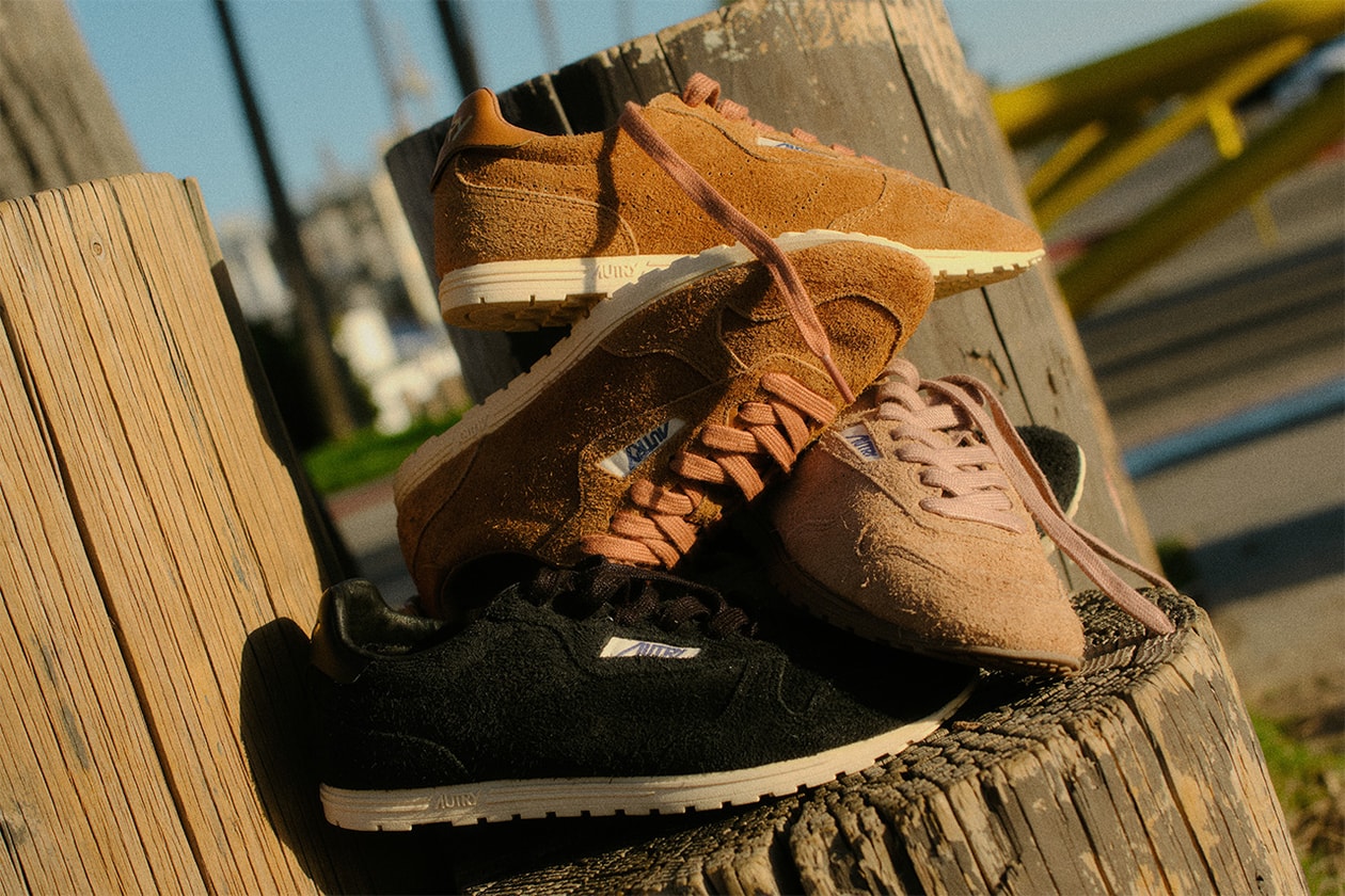 autry sneaker footwear spring summer 2025 silhouette windspin streetwear gradient los angeles LA west coast beach sunset california 60s nostalgic collection gradient colorway